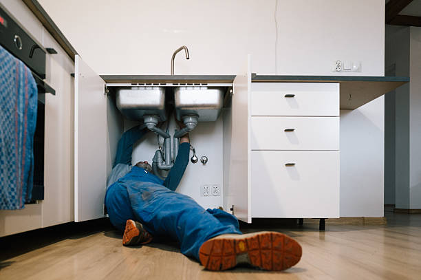 Professional Drain Cleaning technician working in South Glastonbury, CT
